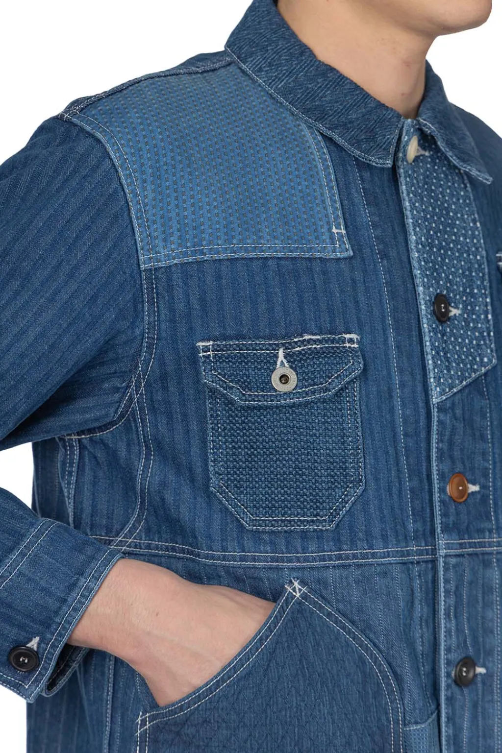Sale FDMTL Coverall Jacket 3 Years Wash