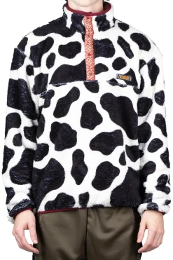 Online Kapital COW Fleece Pullover - White