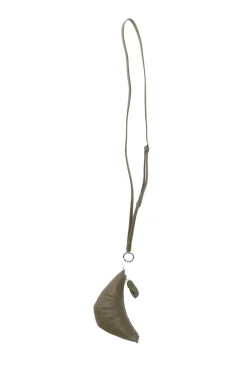 Best LEMAIRE Cross-body Croissant Coin Purse - Dark Moss