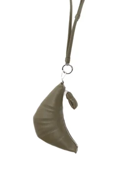 Best LEMAIRE Cross-body Croissant Coin Purse - Dark Moss