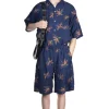Clearance Nanamica Cupra Hemp Aloha Shorts - Navy