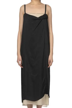 Sale YLEVE Cupra Twill One Piece Dress - Black