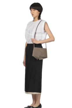 Fashion YLEVE Cupra Twill Skirt - Black