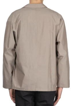 Best Still by Hand Cupro Mixed Easy Jacket - Greige