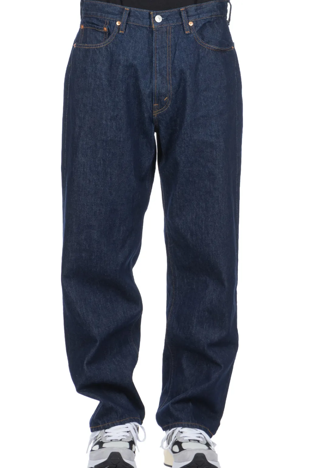 Fashion OrSlow 101 Dad's Fit Denim Pants - One Wash