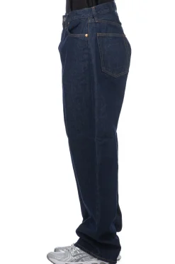 Fashion OrSlow 101 Dad's Fit Denim Pants - One Wash