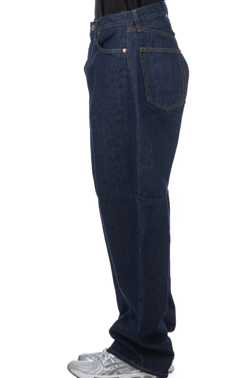 Fashion OrSlow 101 Dad's Fit Denim Pants - One Wash