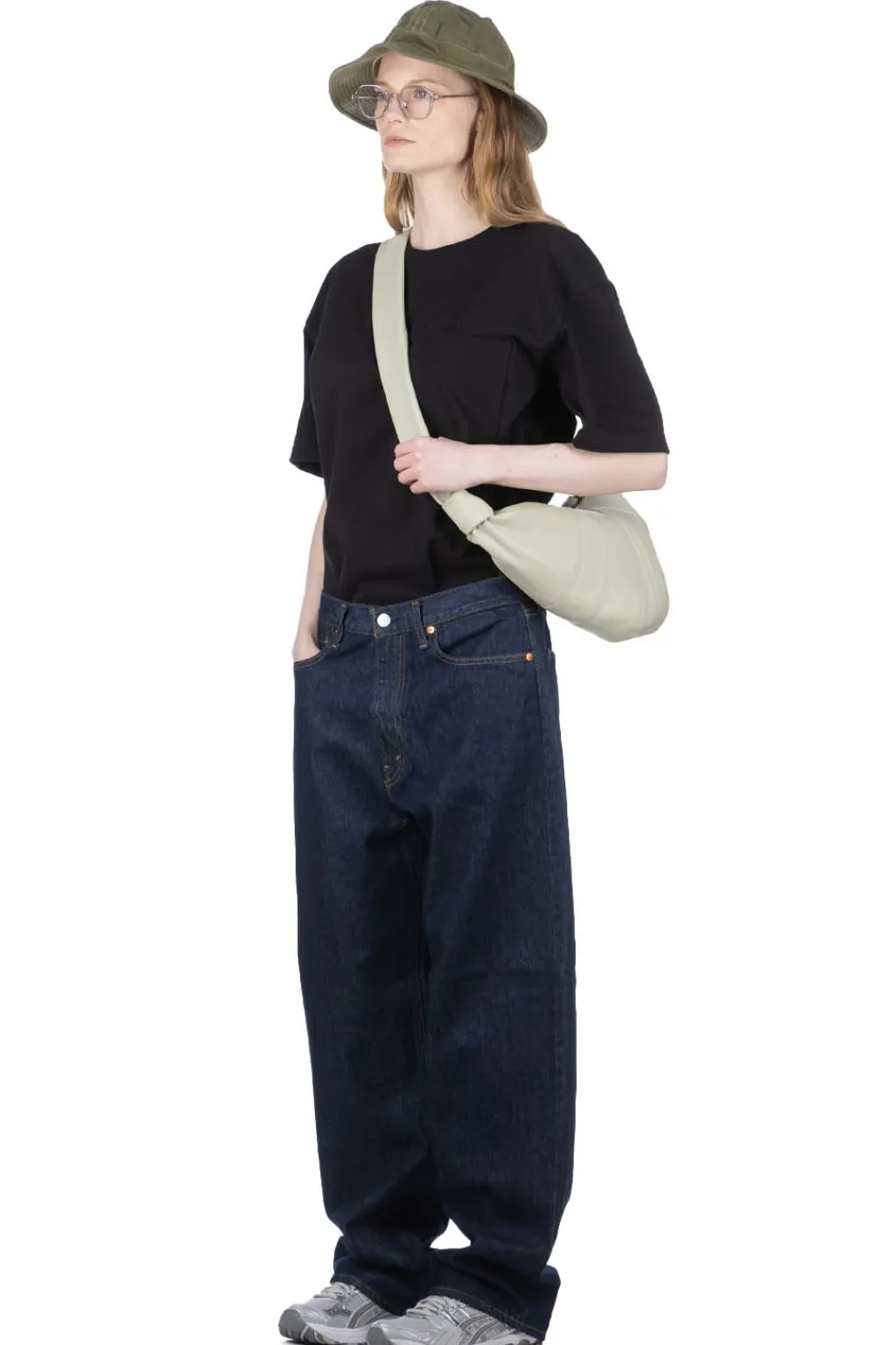 Fashion OrSlow 101 Dad's Fit Denim Pants - One Wash