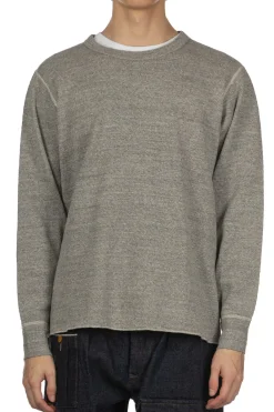 Outlet FilMelange DAN - Crewneck Long Sleeve Tee - Melange