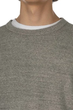 Outlet FilMelange DAN - Crewneck Long Sleeve Tee - Melange