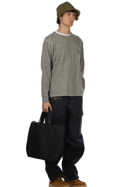 Outlet FilMelange DAN - Crewneck Long Sleeve Tee - Melange