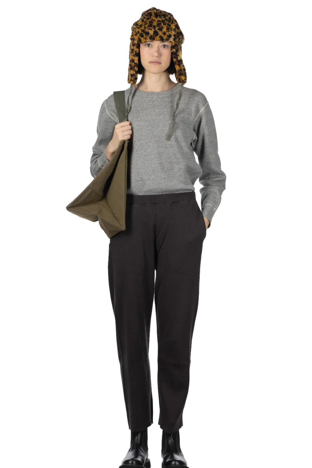 Best FilMelange DARLING - Long Pants - Charcoal Black