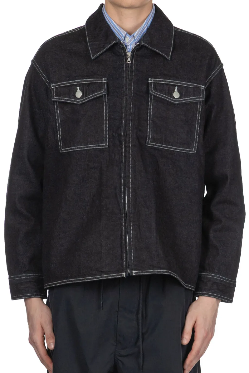 Best SOPHNET Denim Drizzler Jacket