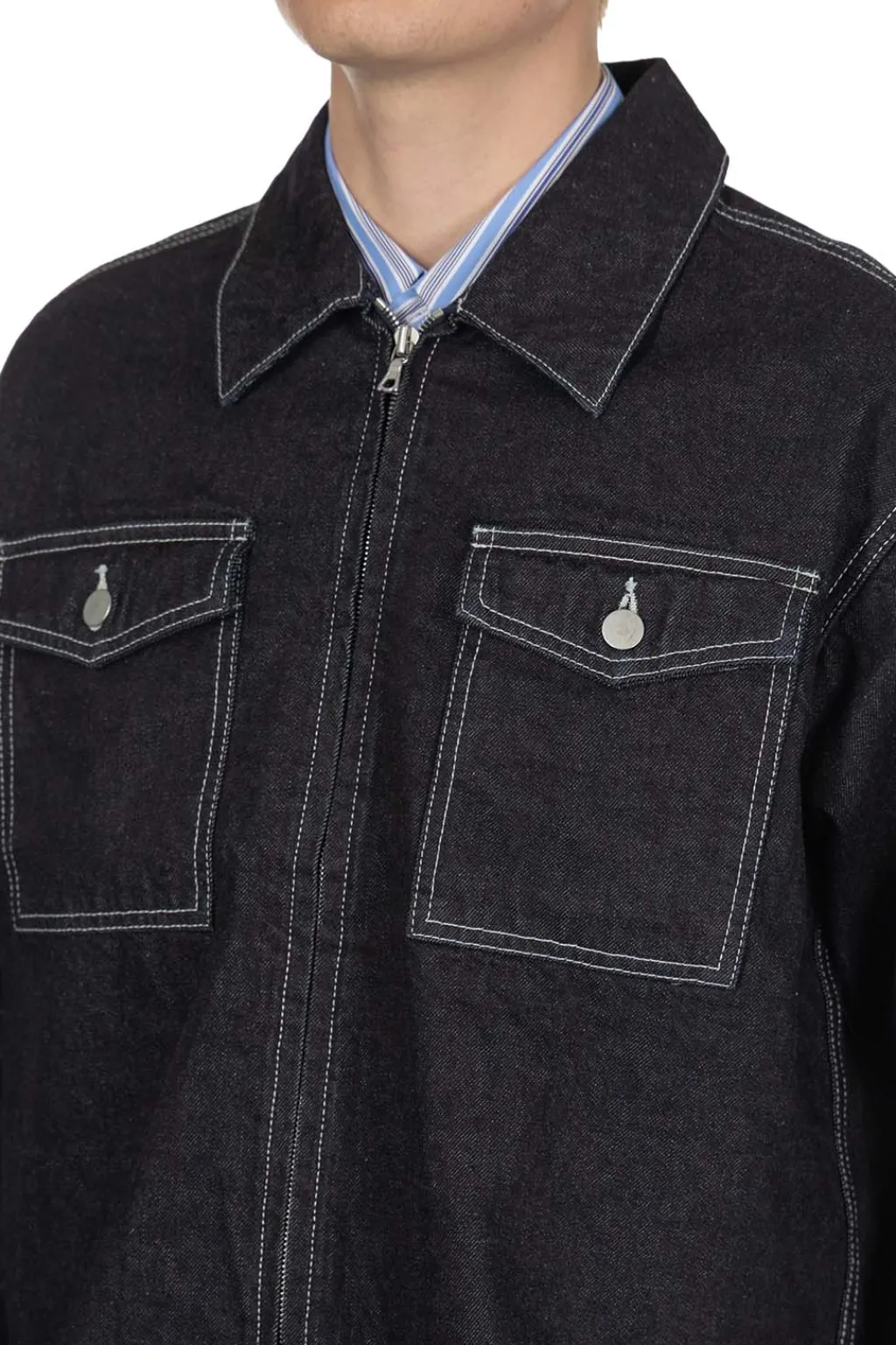 Best SOPHNET Denim Drizzler Jacket