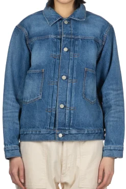 Clearance Ordinary Fits Denim Jacket Type 2nd - Used Wash