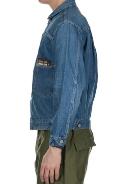 Fashion Ordinary Fits Denim Jacket Type 2nd - Used Wash