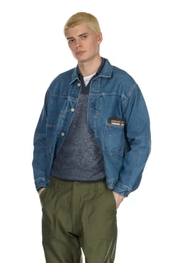 Fashion Ordinary Fits Denim Jacket Type 2nd - Used Wash
