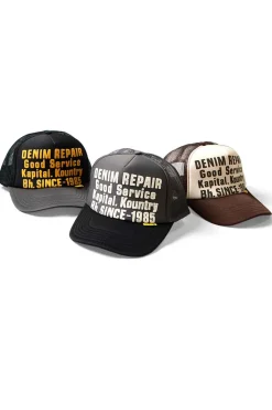 Best Kapital Denim Repair Service Truck Cap - 3 Colors