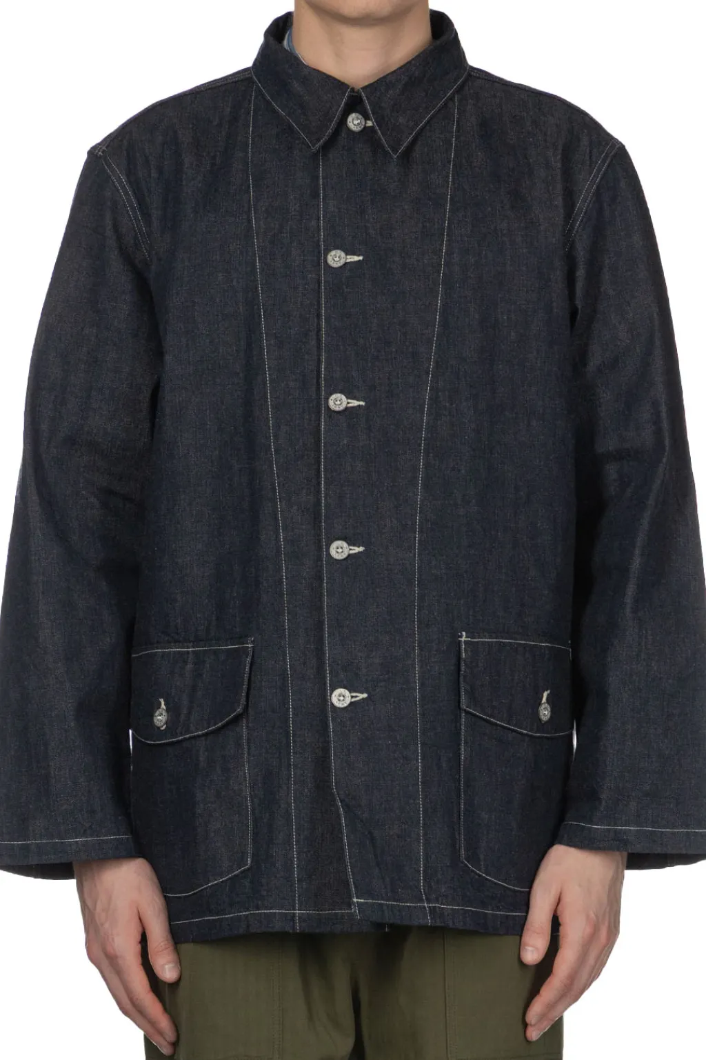 Best Buzz Rickson's Denim Work Jacket - A Navy