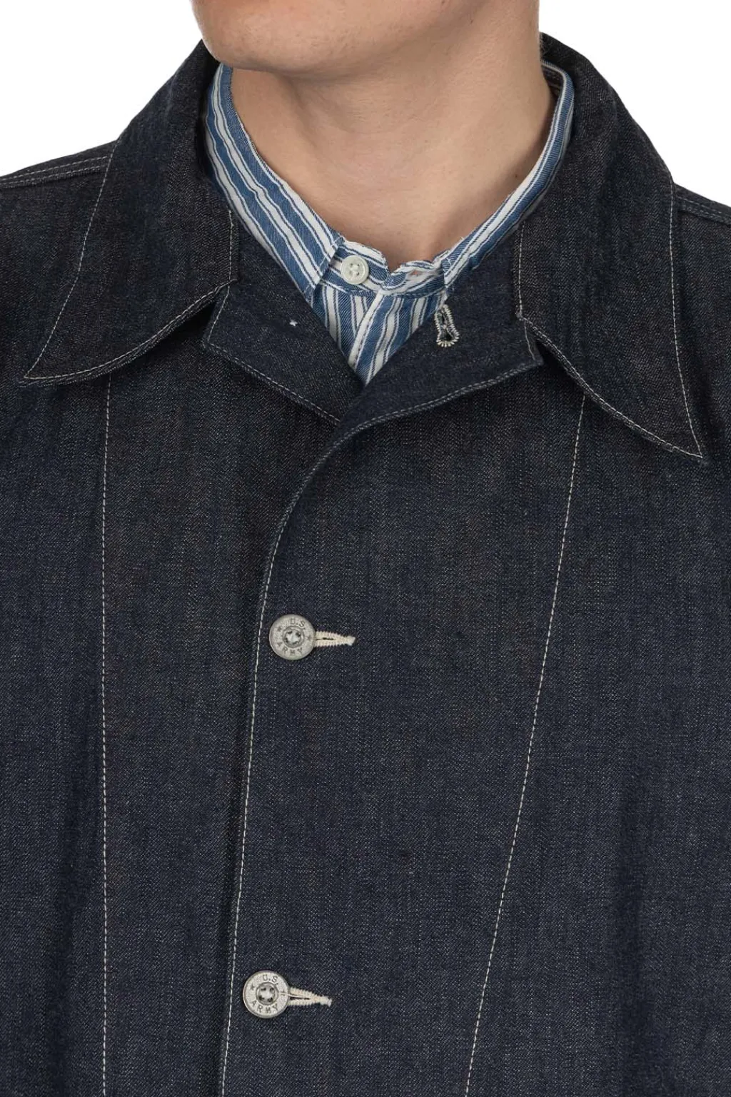 Best Buzz Rickson's Denim Work Jacket - A Navy