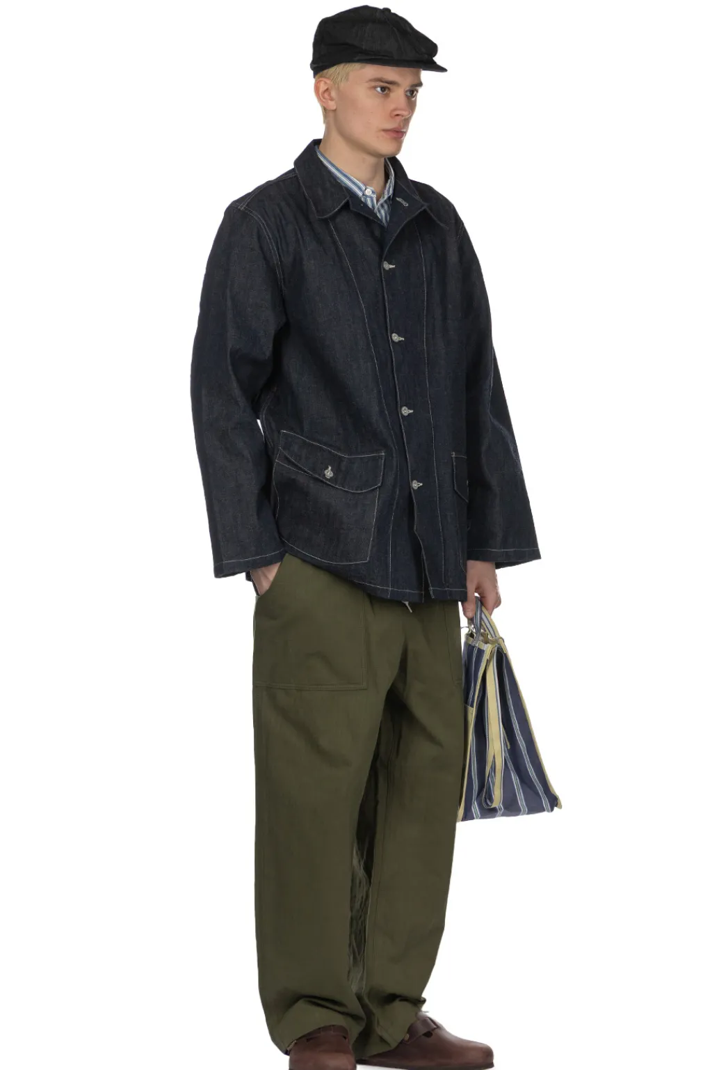 Best Buzz Rickson's Denim Work Jacket - A Navy