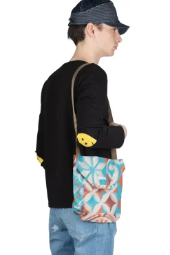 New Kapital 16/- Densed Jersey Elbow-Rip Boatneck Long Sleeve T - Black
