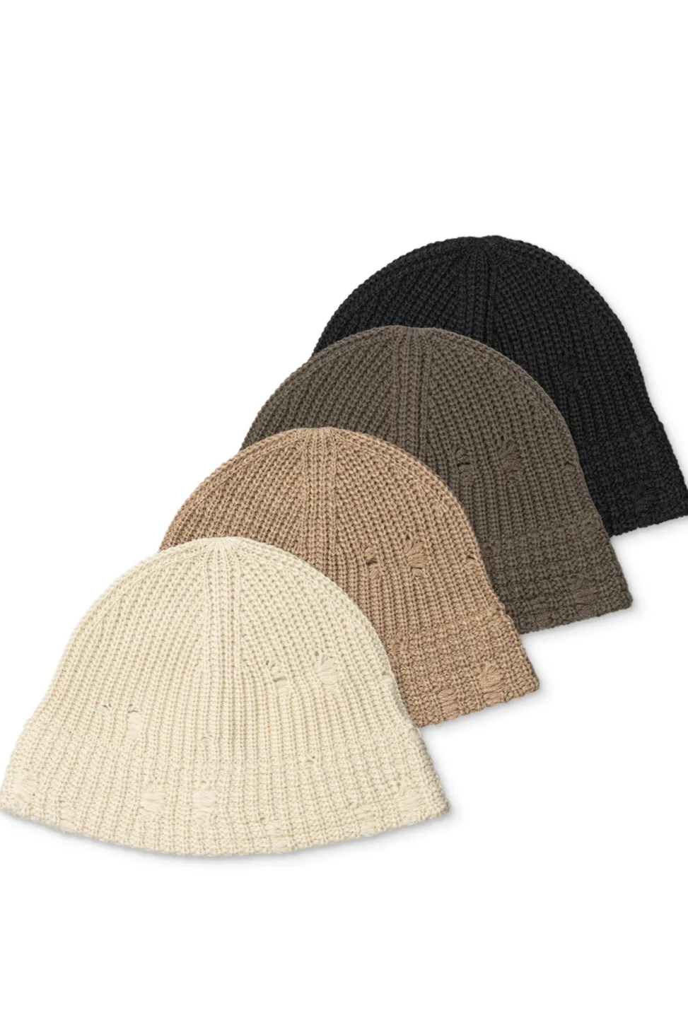 Online Racal Hat Maker Distressed Knit Cap in 4 Color Choices