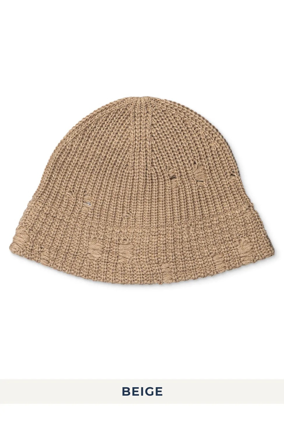 Online Racal Hat Maker Distressed Knit Cap in 4 Color Choices