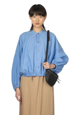 Discount Manon Dolman Sleeve Short Shirt - Blue