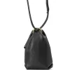 Sale MARROW LEATHER Double Faced Ring Muff - Black