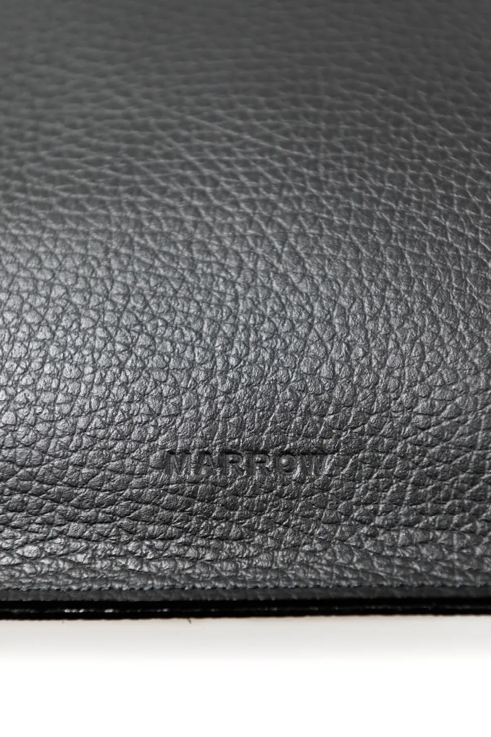 Sale MARROW LEATHER Double Faced Shopper - Black