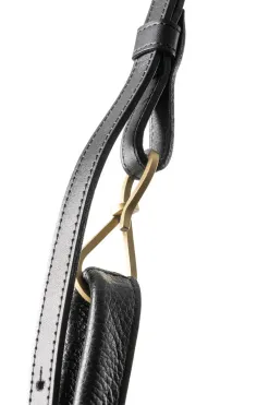 Sale MARROW LEATHER Double Faced Shopper - Black