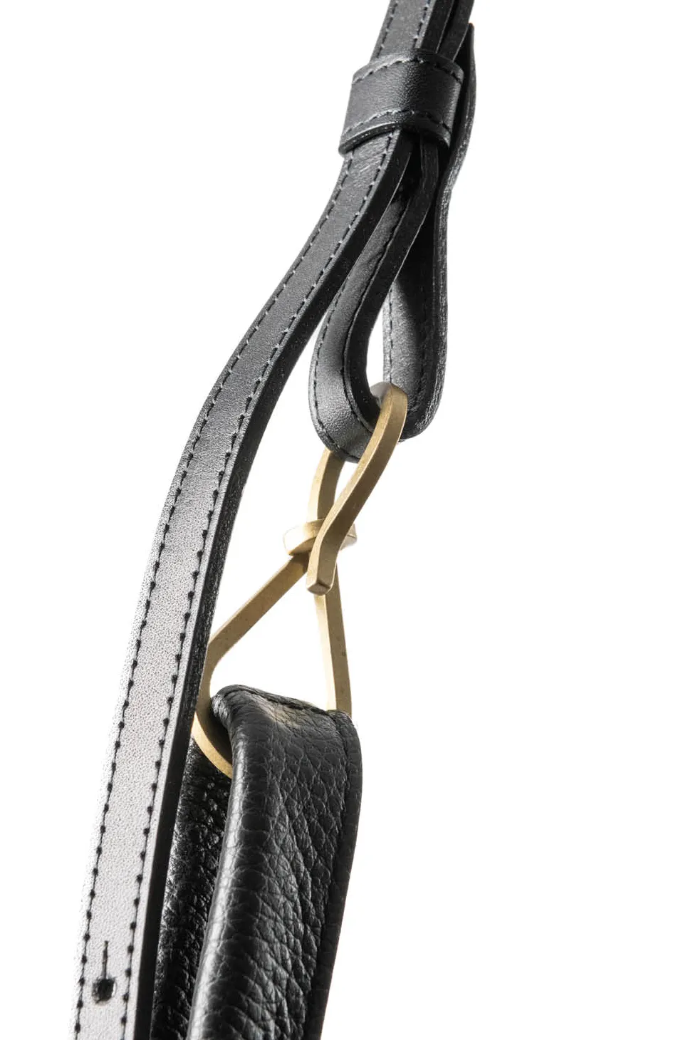 Sale MARROW LEATHER Double Faced Shopper - Black