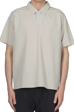 Clearance Veilance Dromos Tech Polo Shirt - Dark Cocoon