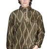 Online Kapital Drunk Stripe Fleece Pullover