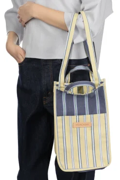 Fashion amiacalva Easy Bag M - Yellow Navy