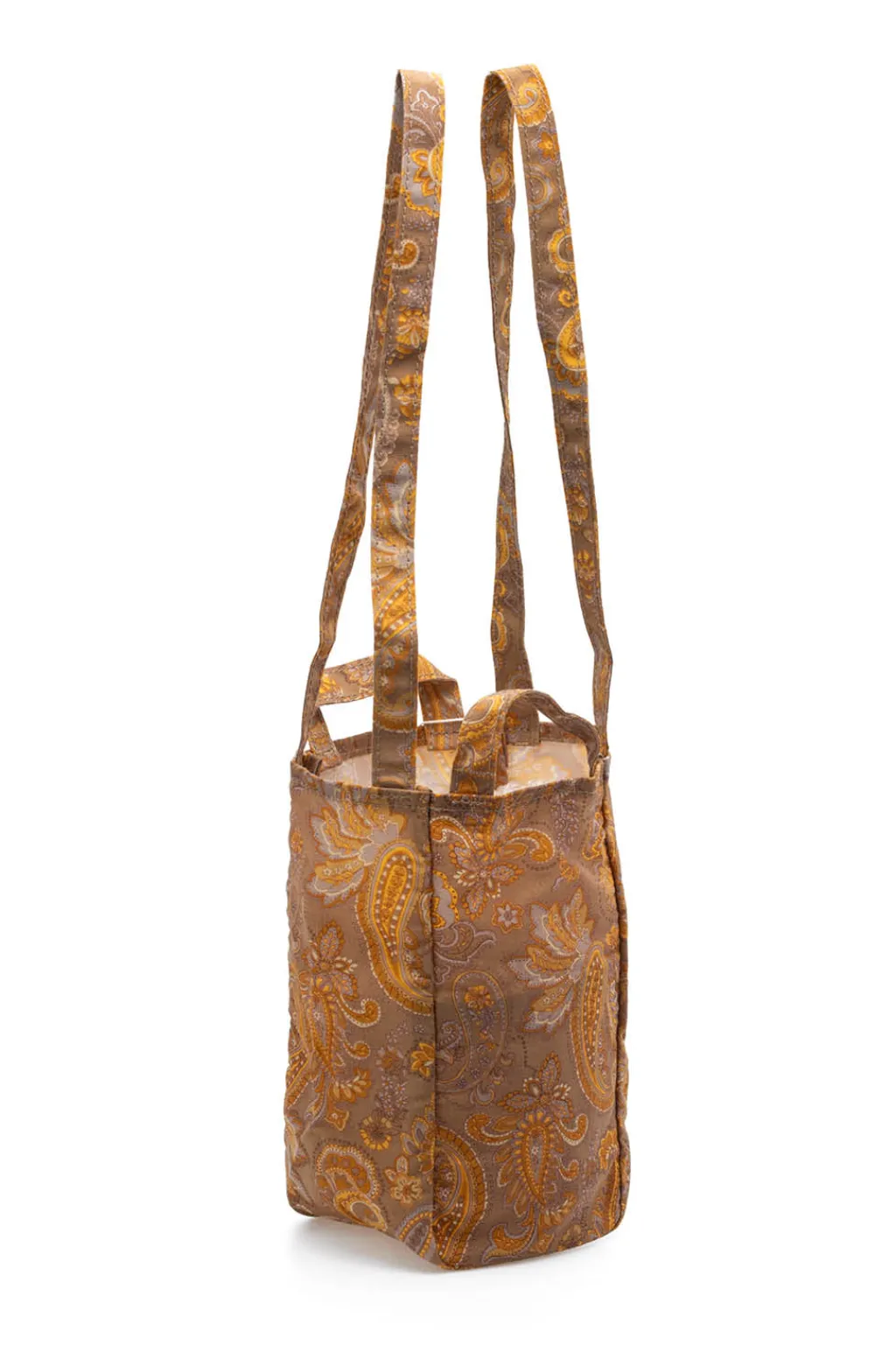 Fashion amiacalva Easy Bag S - Paisley Gold