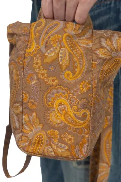 Fashion amiacalva Easy Bag S - Paisley Gold