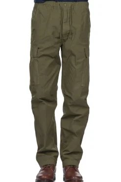 Sale OrSlow Easy Cargo Pants - Army Green