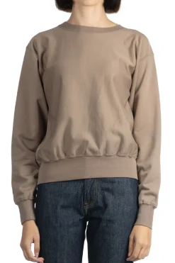 Hot AURALEE ELASTIC HIGH GAUGE SWEAT Pullover - Gray Beige