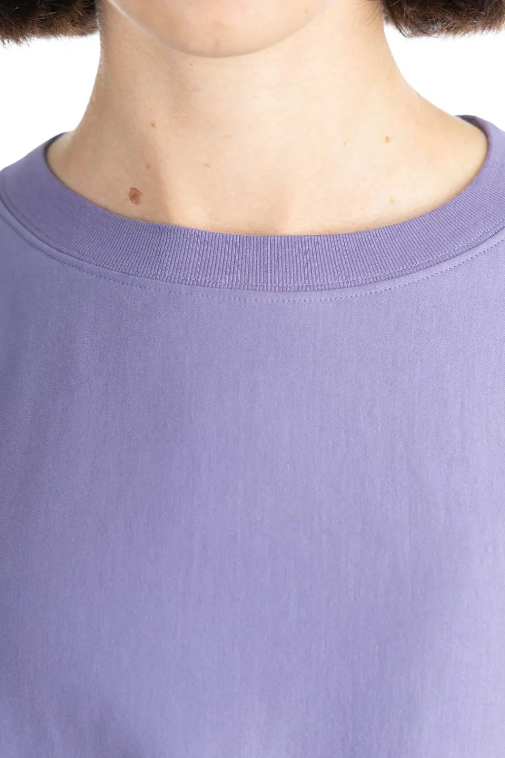 Hot AURALEE ELASTIC HIGH GAUGE SWEAT Pullover - Purple