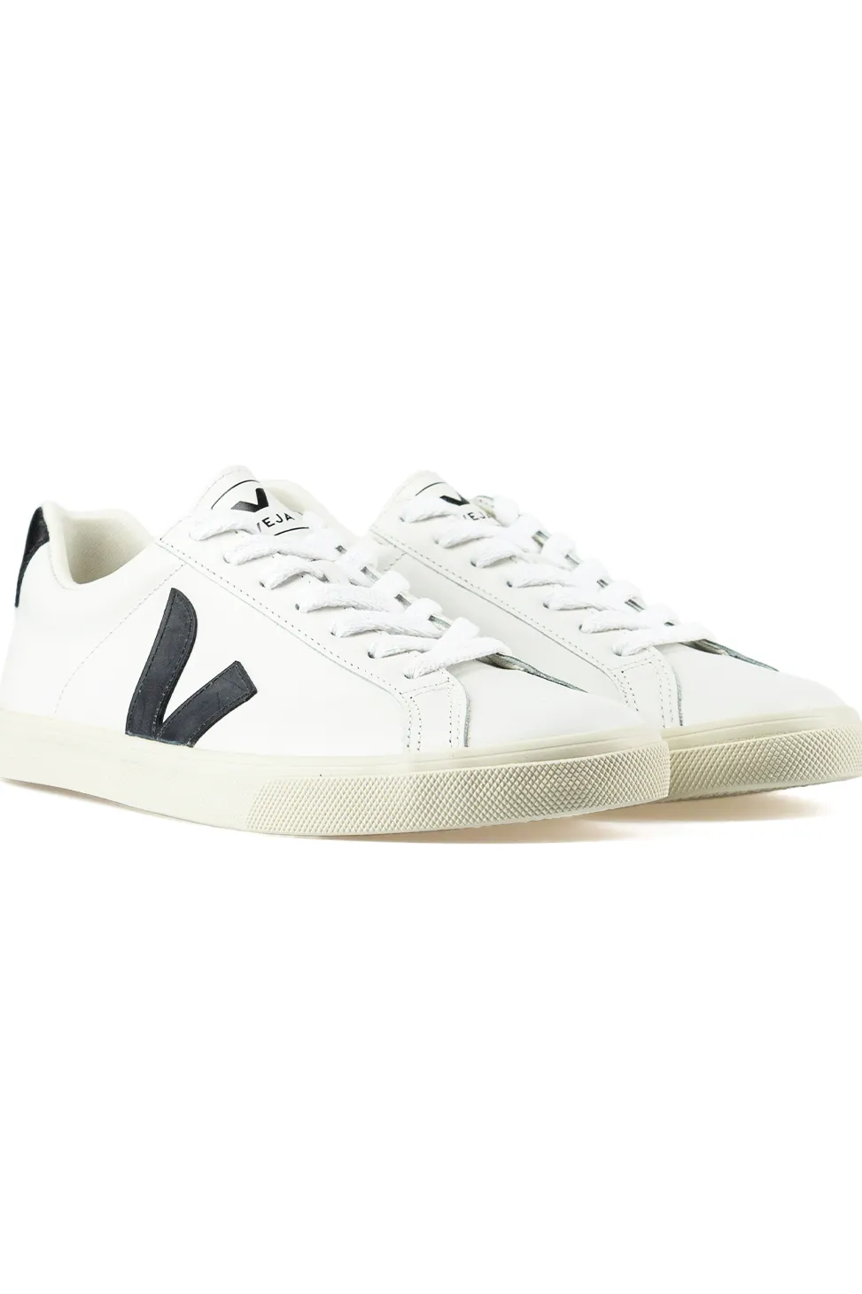 Hot VEJA Esplar Logo Leather - Extra White x Black