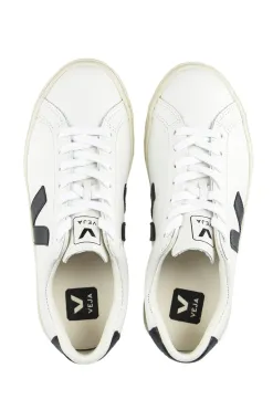 Hot VEJA Esplar Logo Leather - Extra White x Black