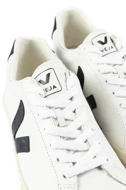 Hot VEJA Esplar Logo Leather - Extra White x Black