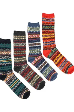 Best Anonymous Ism Fairisle Crew Socks - 4 Colors