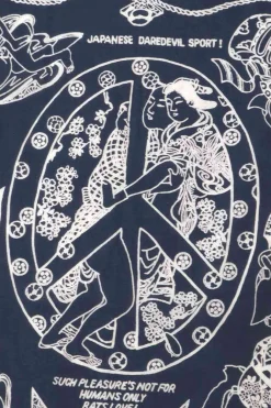 Fashion Kapital Fastcolor Selvedge Bandana - YOBAI - Navy