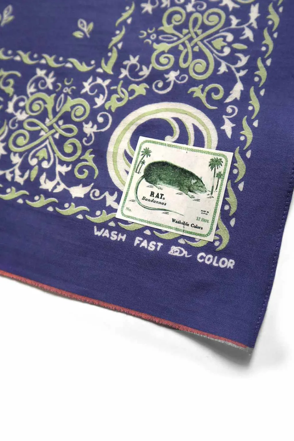 Fashion Kapital Fastcolor Selvedge Bandana (ANTLER NAJA) - 4 Colors
