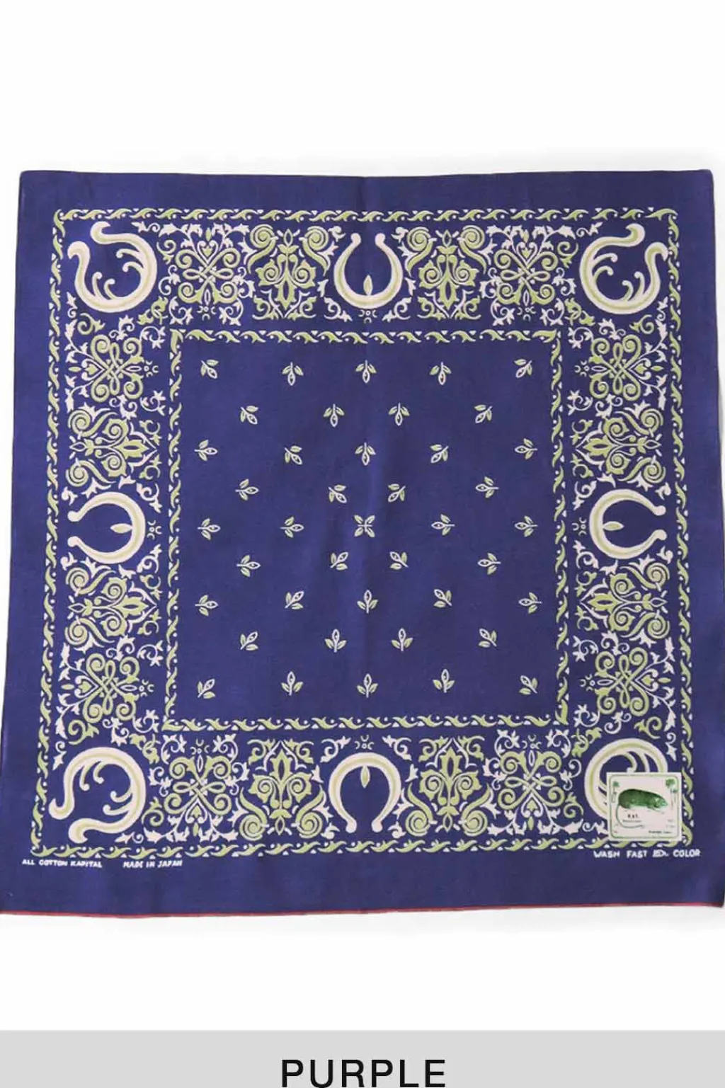 Fashion Kapital Fastcolor Selvedge Bandana (ANTLER NAJA) - 4 Colors