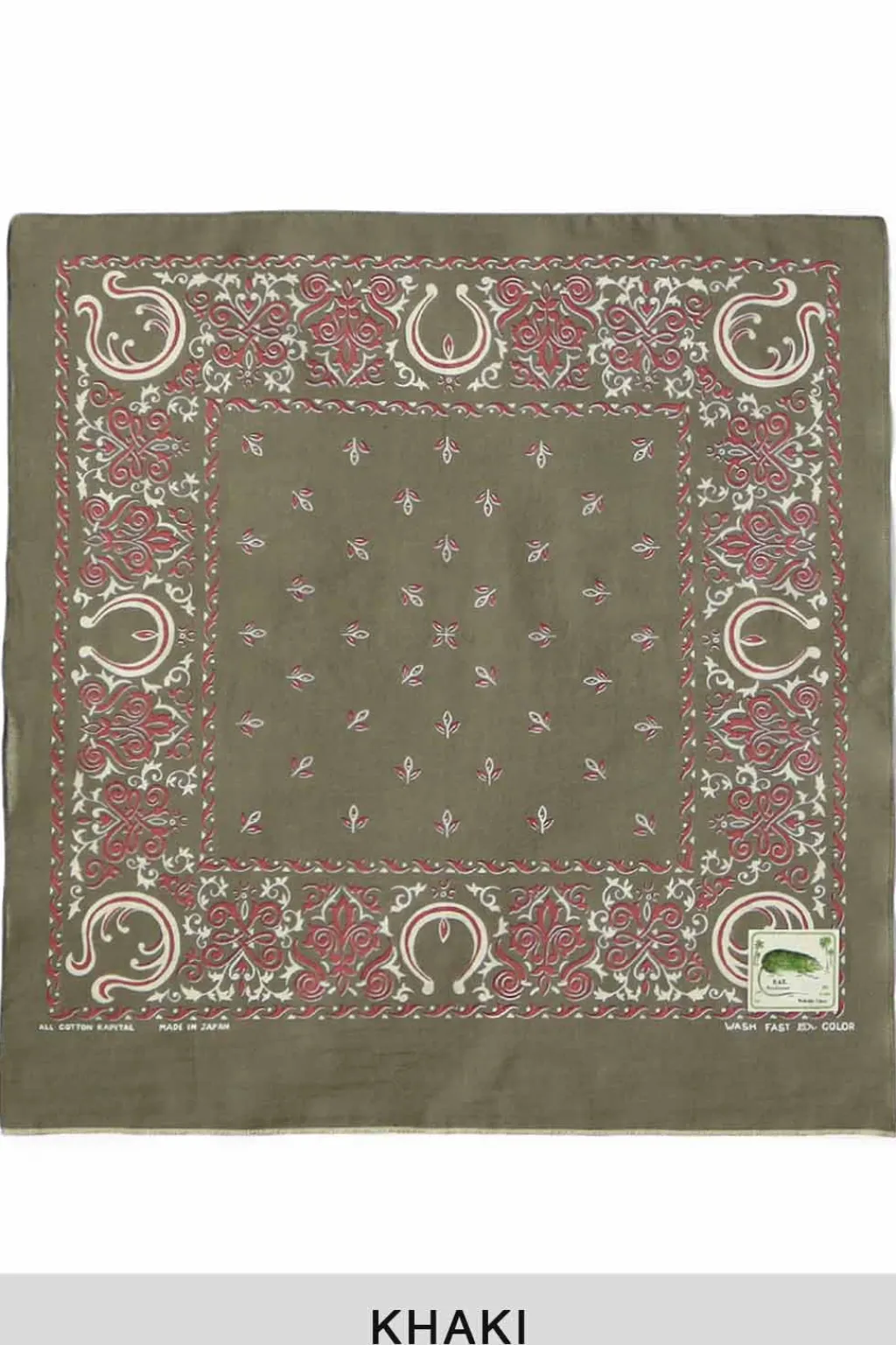 Fashion Kapital Fastcolor Selvedge Bandana (ANTLER NAJA) - 4 Colors
