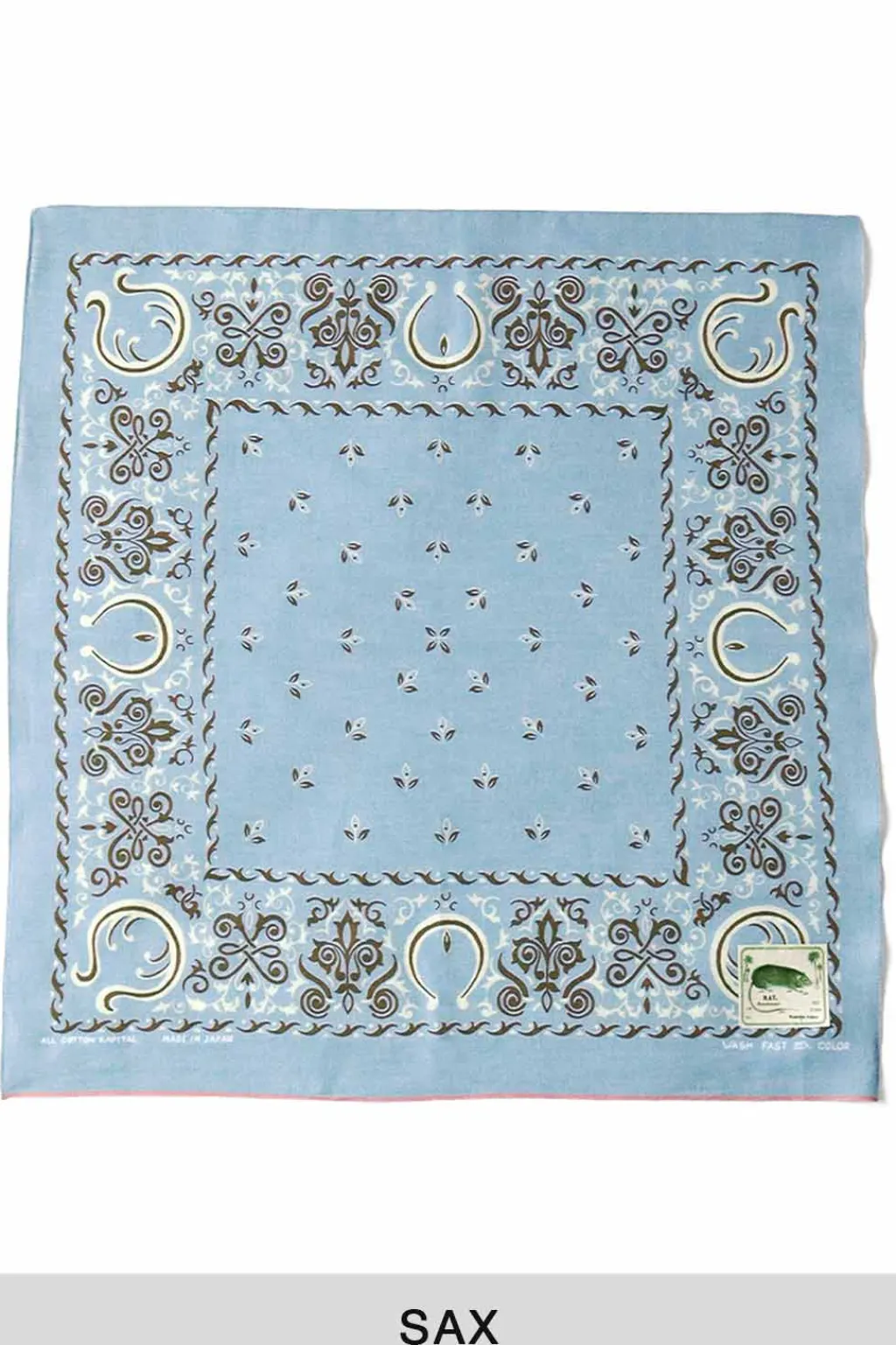 Fashion Kapital Fastcolor Selvedge Bandana (ANTLER NAJA) - 4 Colors